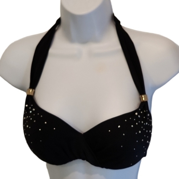 Victoria's Secret Other - Victoria's Secret Crystal Embellished Bikini Top